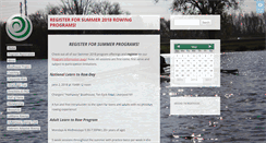 Desktop Screenshot of chargersrowing.org